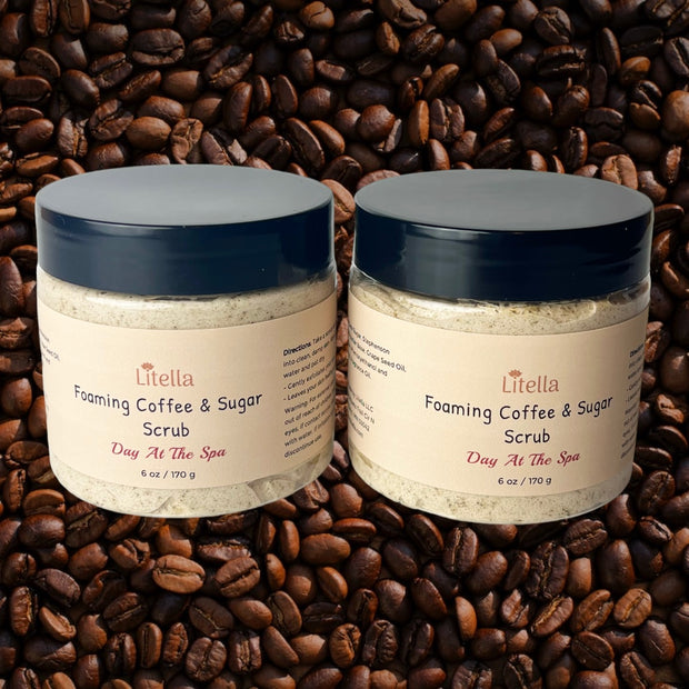 Foaming Coffee & Sugar Scrub